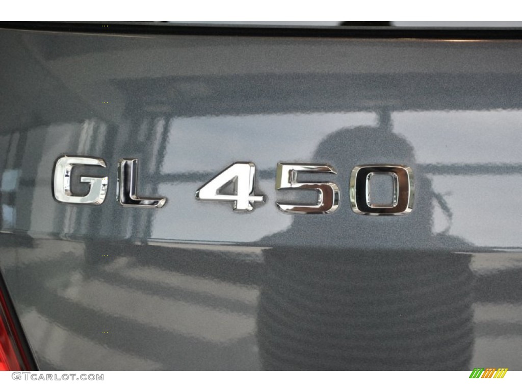 2011 GL 450 4Matic - Steel Grey Metallic / Black photo #16