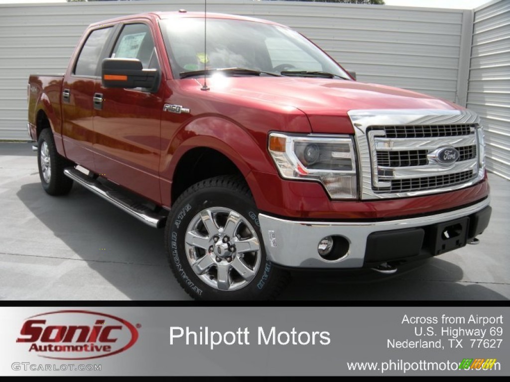 Ruby Red Ford F150