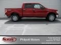 2014 Ruby Red Ford F150 XLT SuperCrew 4x4  photo #3