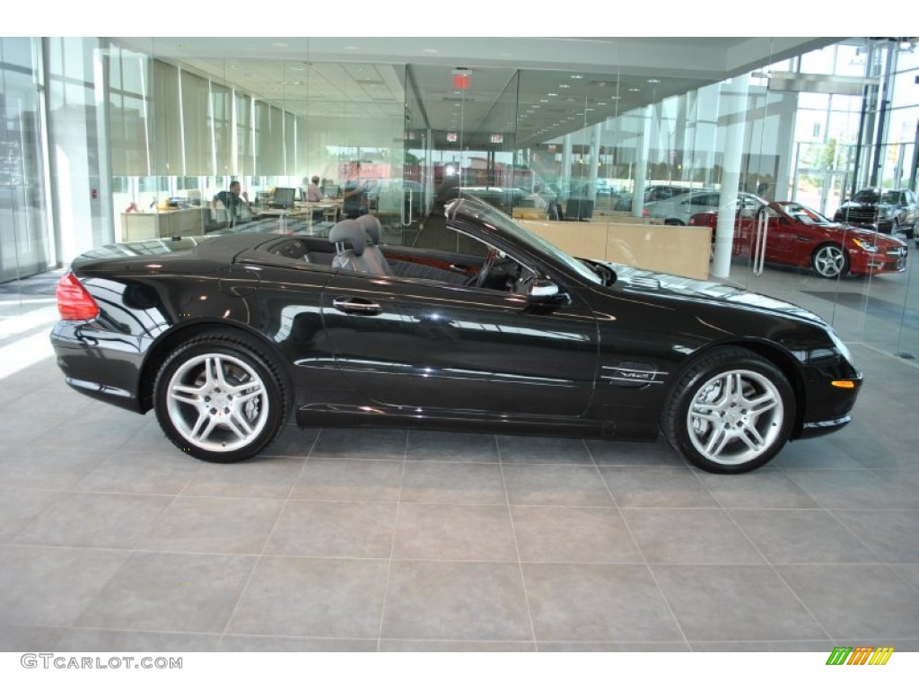 2006 SL 600 Roadster - Black / Charcoal photo #2