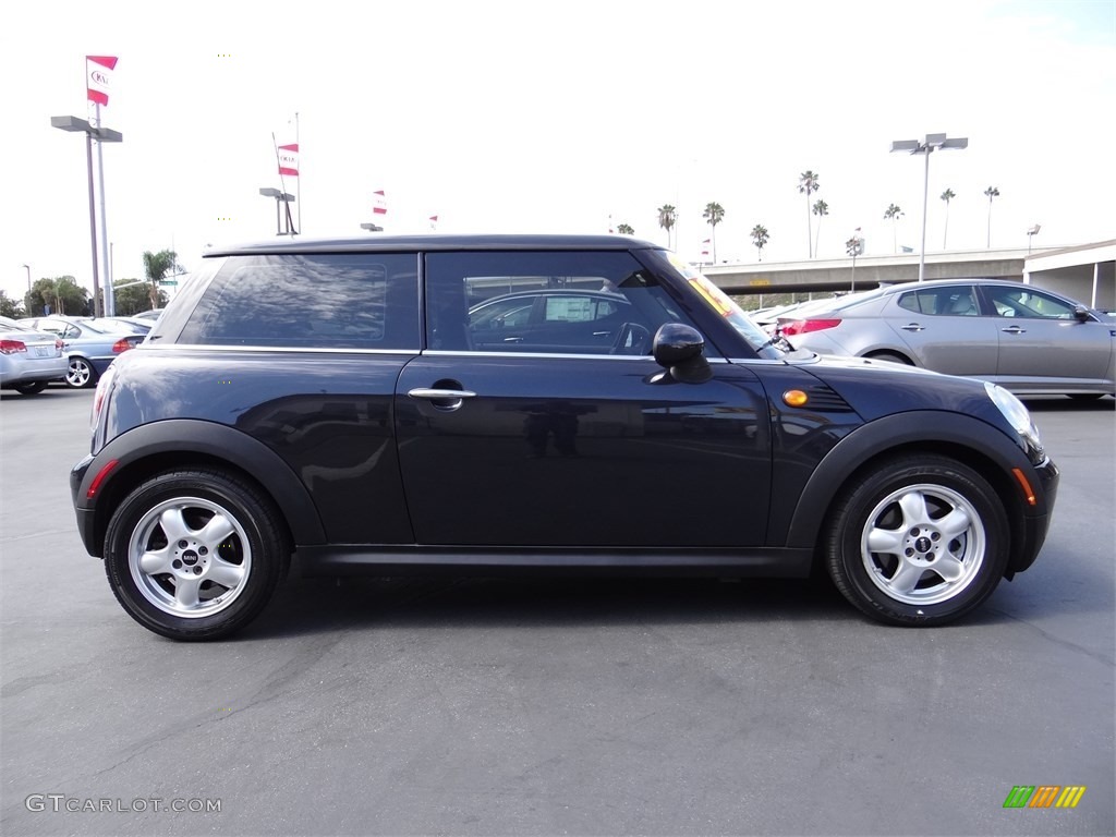 2008 Cooper Hardtop - Astro Black Metallic / Panther Black photo #2
