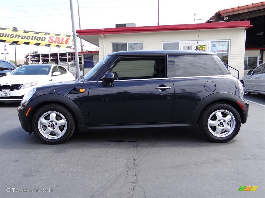 2008 Cooper Hardtop - Astro Black Metallic / Panther Black photo #5