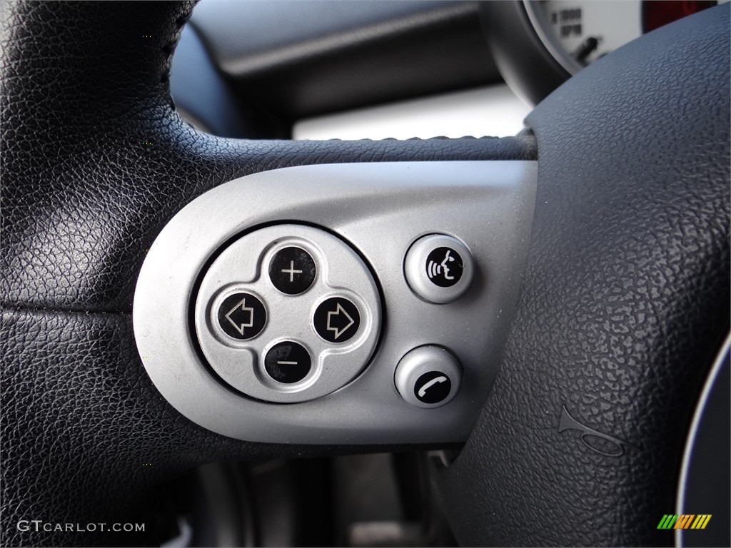2008 Cooper Hardtop - Astro Black Metallic / Panther Black photo #18