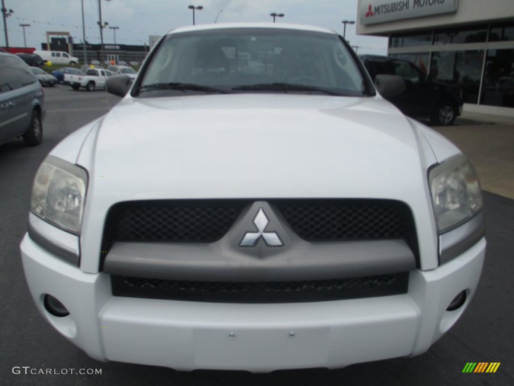 2007 Raider LS Double Cab - Arctic White / Slate photo #2