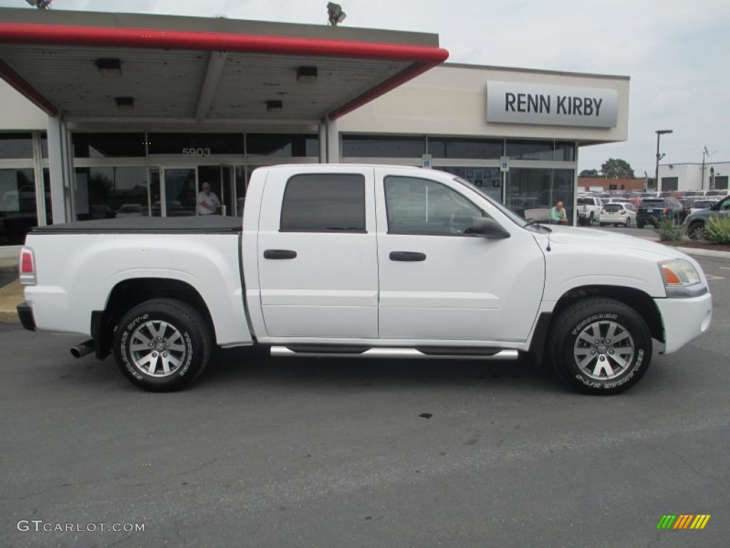 2007 Raider LS Double Cab - Arctic White / Slate photo #8