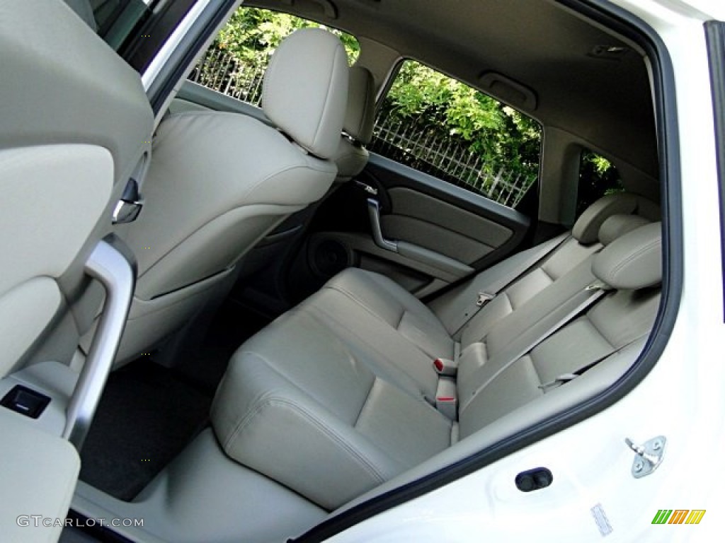 2012 RDX Technology - Bellanova White Pearl / Taupe photo #11