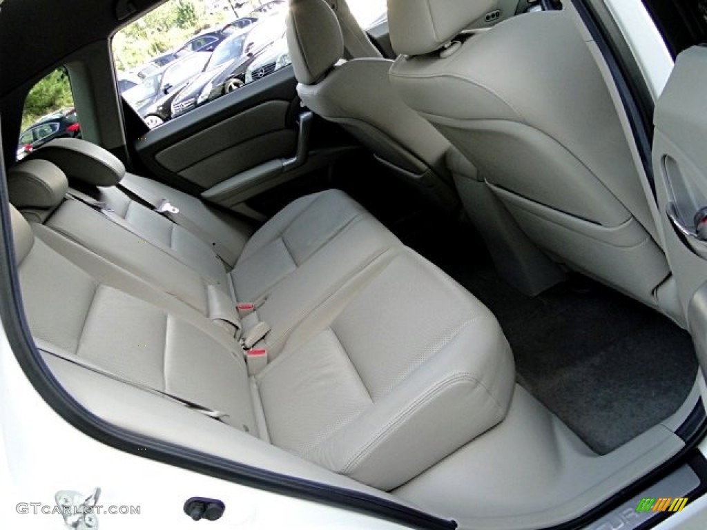 2012 RDX Technology - Bellanova White Pearl / Taupe photo #13