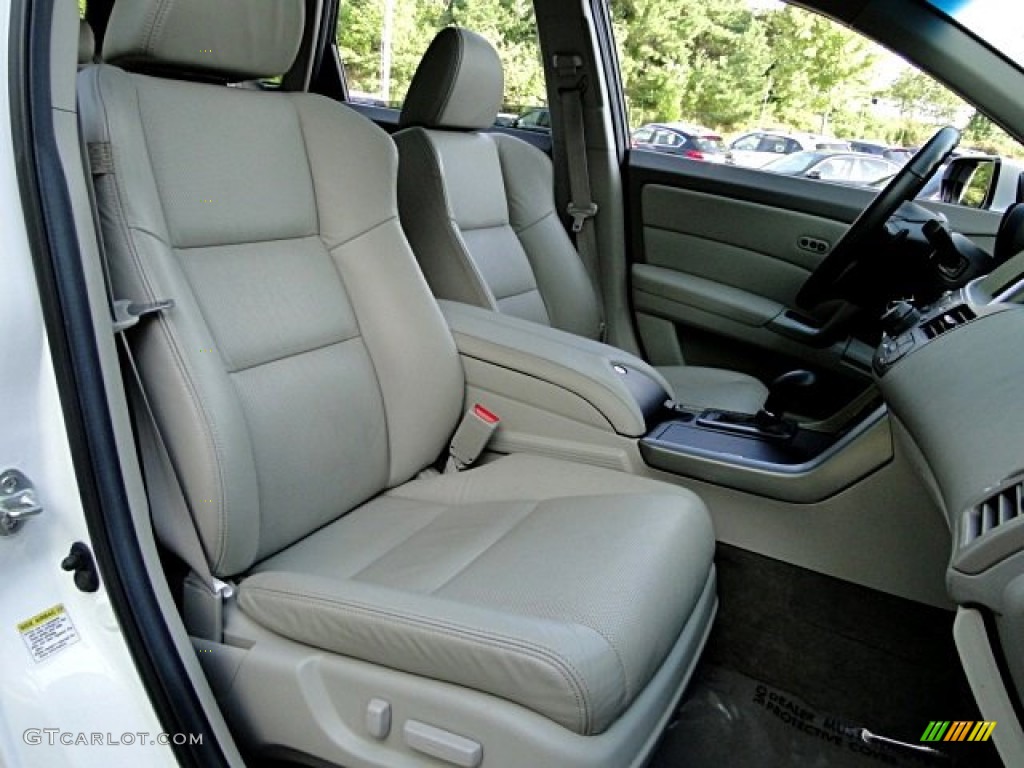 2012 RDX Technology - Bellanova White Pearl / Taupe photo #15