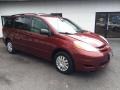 Salsa Red Pearl 2006 Toyota Sienna LE Exterior