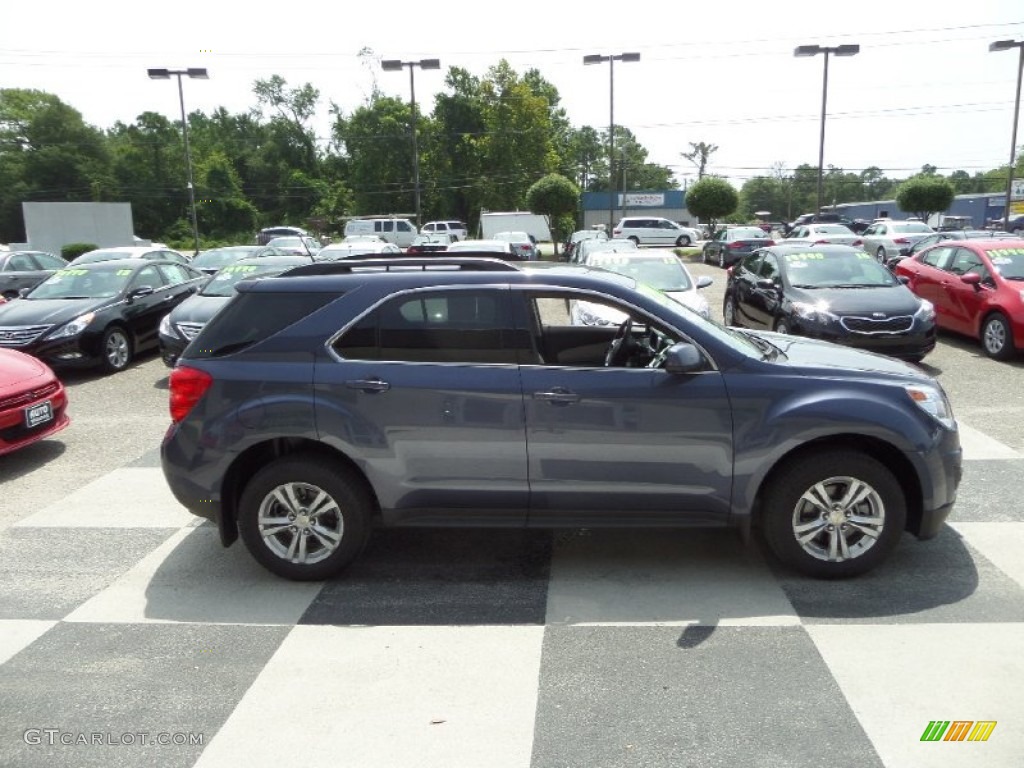 2014 Equinox LT - Atlantis Blue Metallic / Light Titanium/Jet Black photo #3