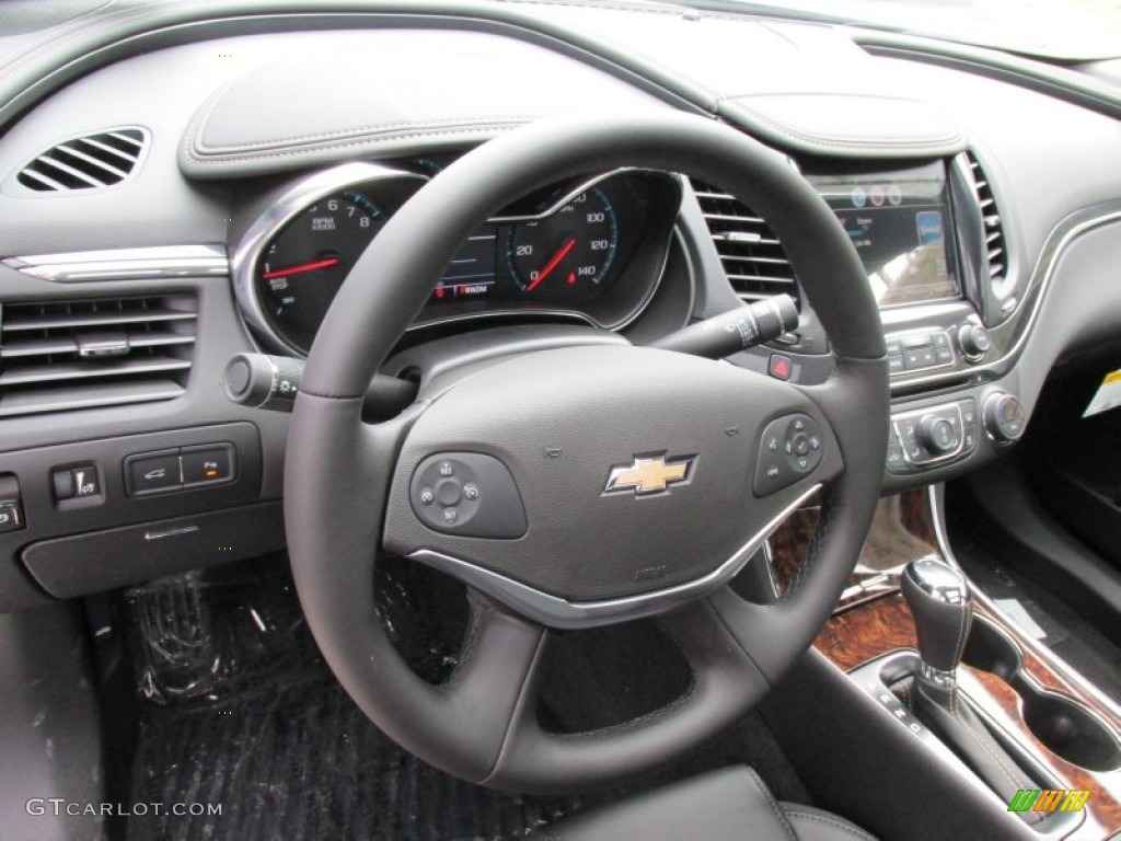 2015 Impala LT - Silver Topaz Metallic / Jet Black photo #14