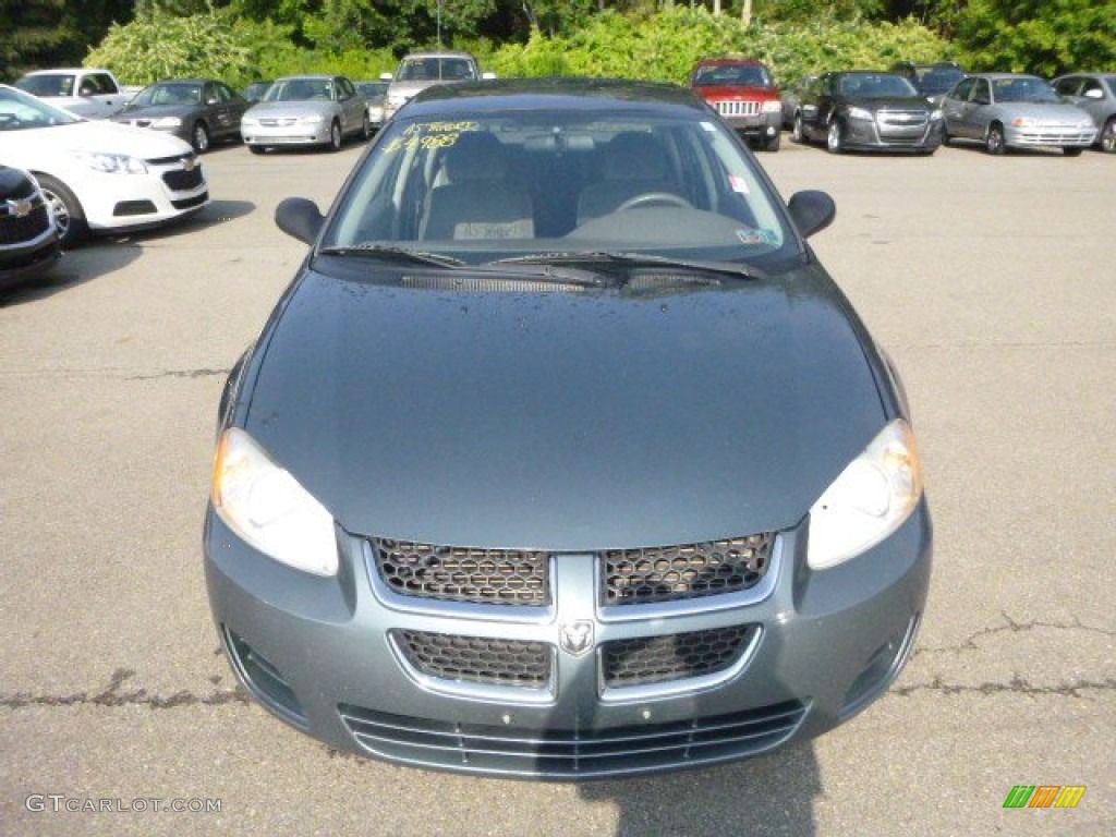 2006 Stratus SXT Sedan - Magnesium Pearlcoat / Dark Slate Grey photo #6