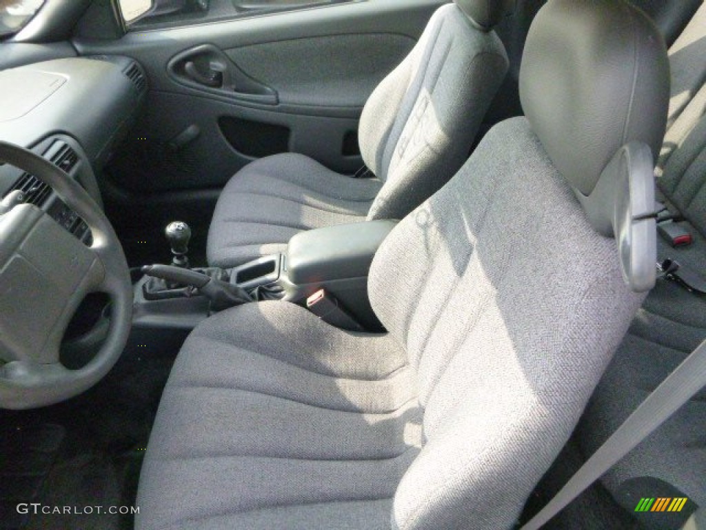 2000 Cavalier Coupe - Dark Colorado Green Metallic / Graphite photo #7