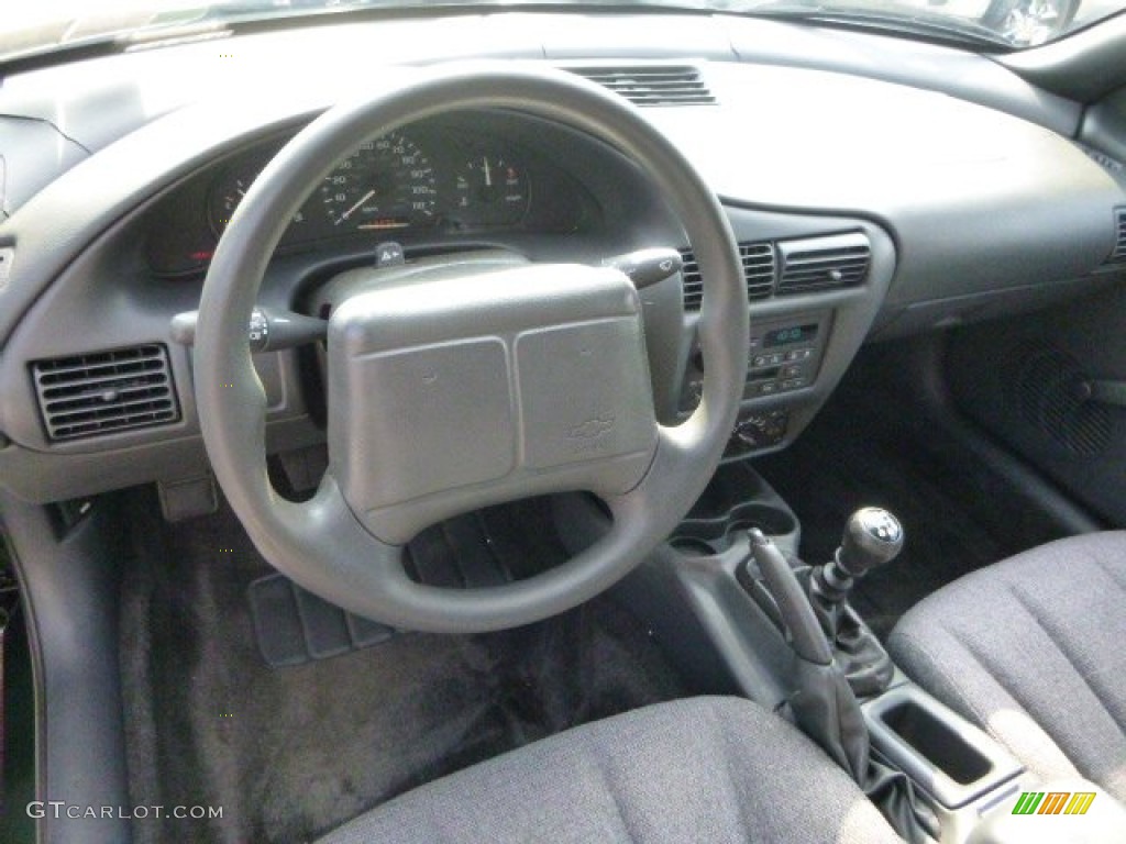 2000 Cavalier Coupe - Dark Colorado Green Metallic / Graphite photo #9