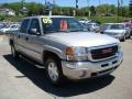 2005 Silver Birch Metallic GMC Sierra 1500 SLT Crew Cab 4x4  photo #6