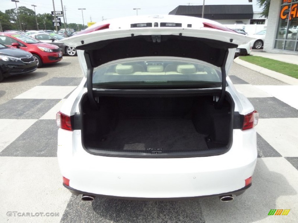 2014 IS 250 - Starfire Pearl / Parchment photo #5