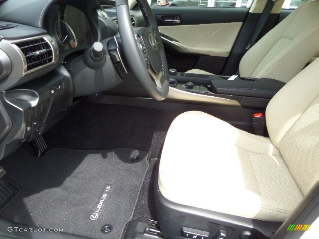 2014 IS 250 - Starfire Pearl / Parchment photo #11