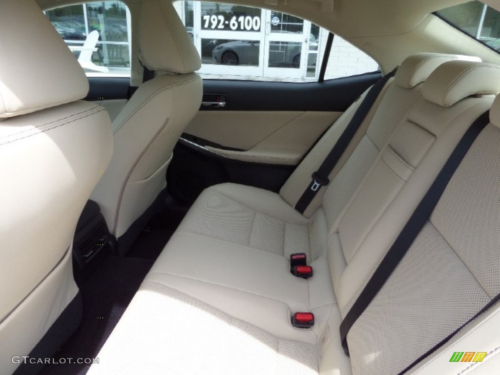 2014 IS 250 - Starfire Pearl / Parchment photo #13