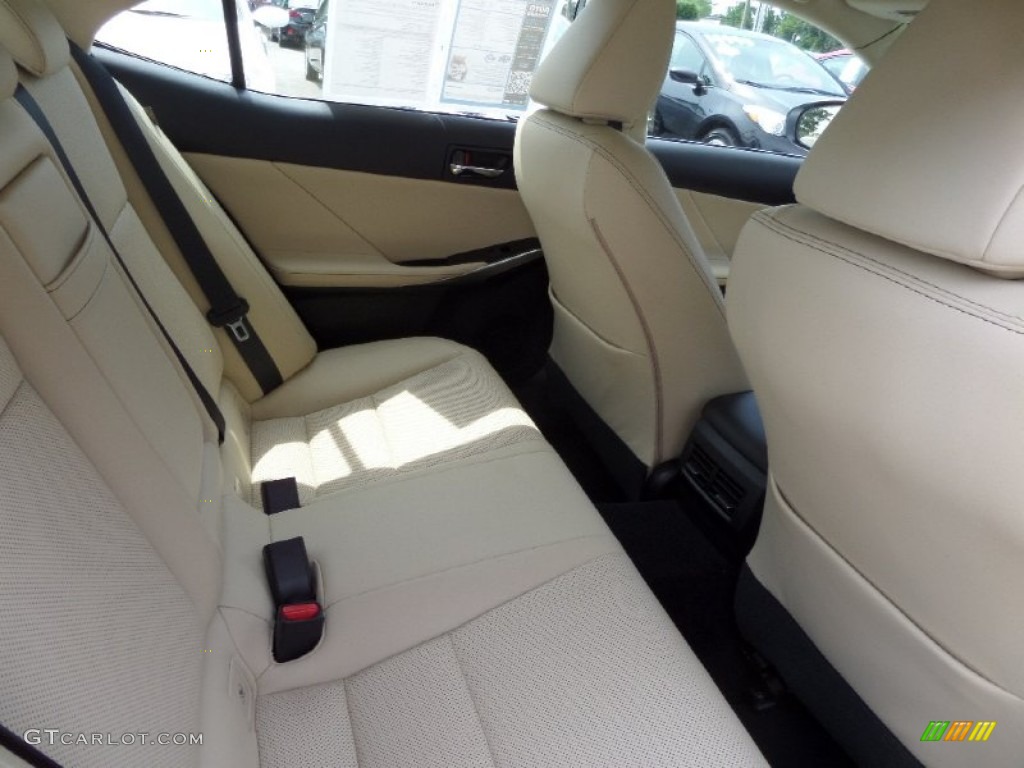 2014 IS 250 - Starfire Pearl / Parchment photo #15