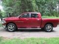 2011 Deep Cherry Red Crystal Pearl Dodge Ram 1500 Big Horn Crew Cab 4x4  photo #4