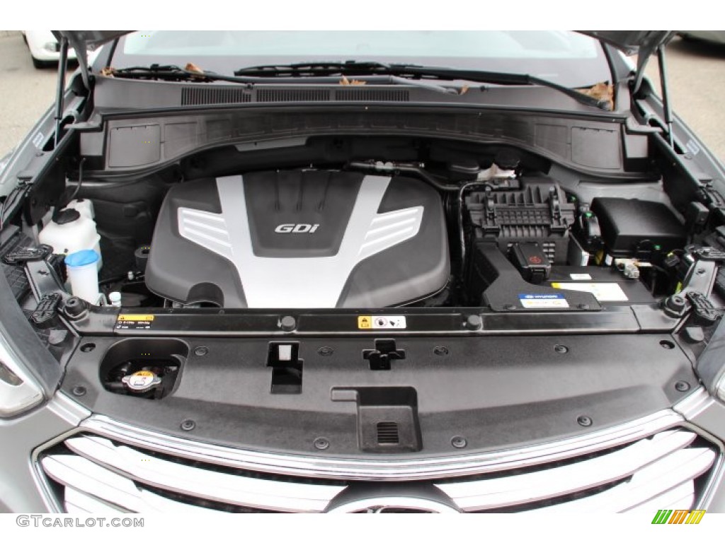 2014 Hyundai Santa Fe Limited AWD 3.3 Liter GDI DOHC 24-Valve CVVT V6 Engine Photo #96603191