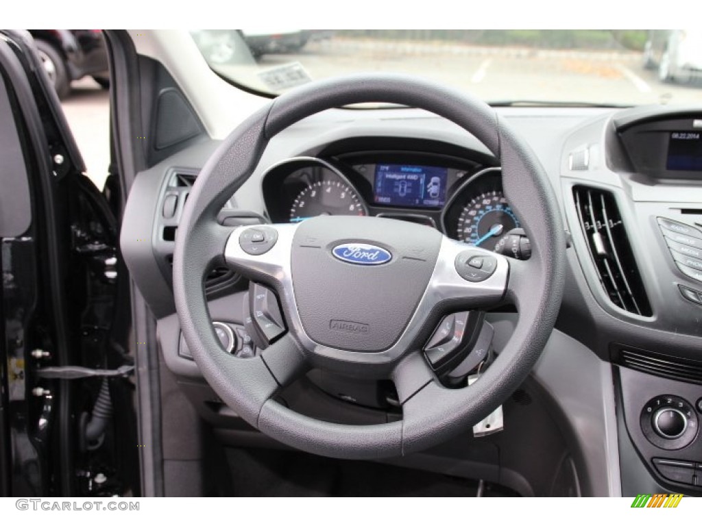 2013 Escape SE 1.6L EcoBoost 4WD - Tuxedo Black Metallic / Charcoal Black photo #16