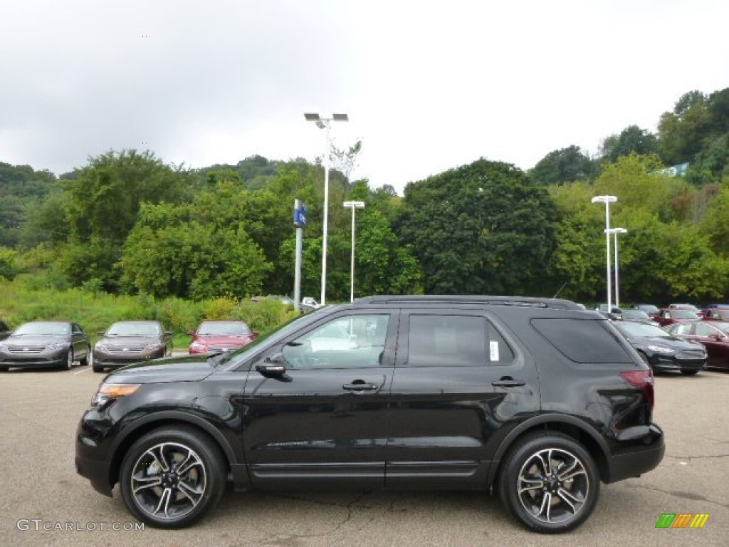 Tuxedo Black 2015 Ford Explorer Sport 4WD Exterior Photo #96603931