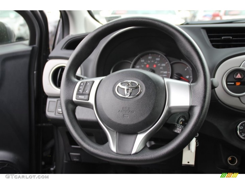 2014 Toyota Yaris LE 5 Door Steering Wheel Photos