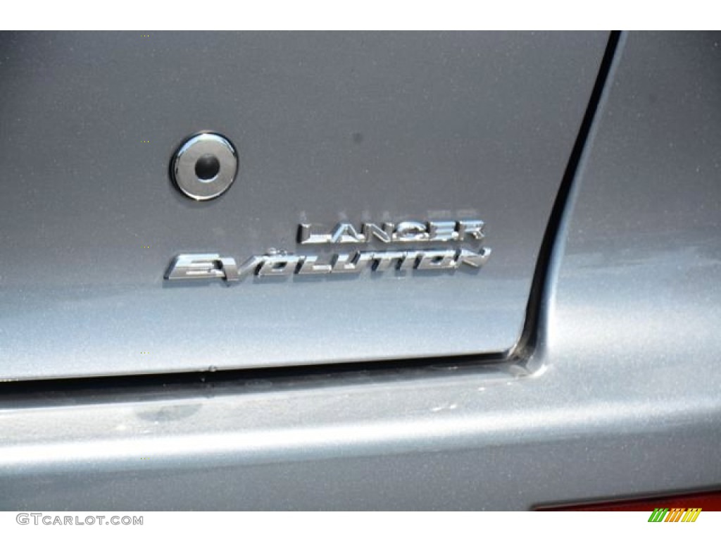 2014 Lancer Evolution GSR - Mercury Gray / Black photo #7