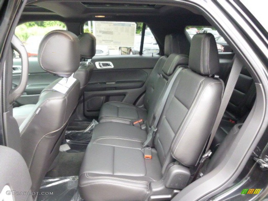 Sport Charcoal Black Interior 2015 Ford Explorer Sport 4WD Photo #96604070