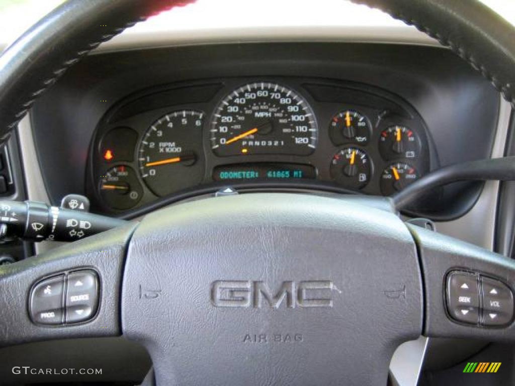 2006 Sierra 1500 SLT Crew Cab 4x4 - Stealth Gray Metallic / Neutral photo #21