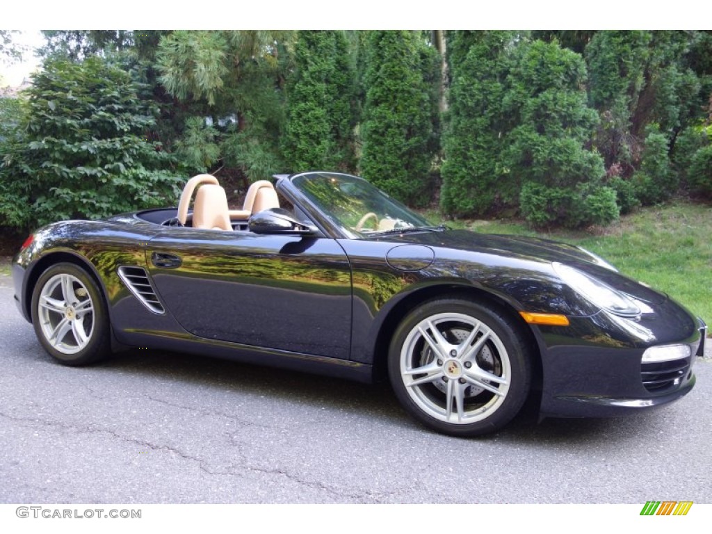 2011 Boxster  - Basalt Black Metallic / Sand Beige photo #8