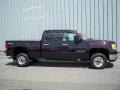 2008 Dark Crimson Red Metallic GMC Sierra 2500HD Crew Cab 4x4  photo #2