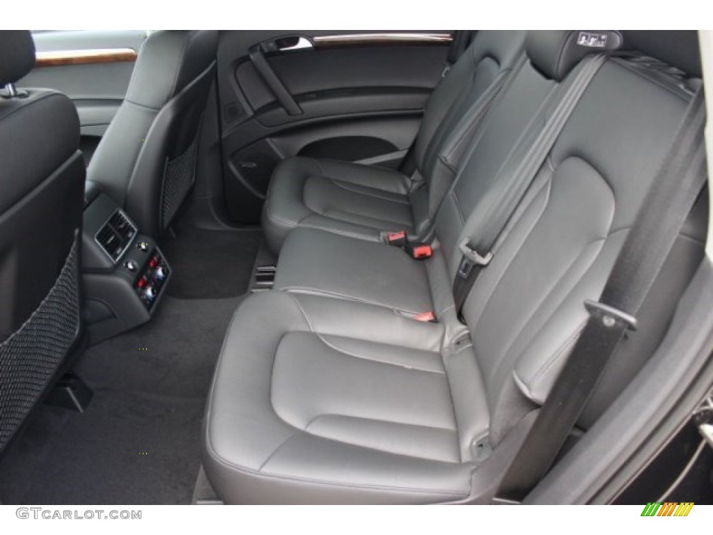2015 Audi Q7 3.0 Premium Plus quattro Rear Seat Photo #96606381