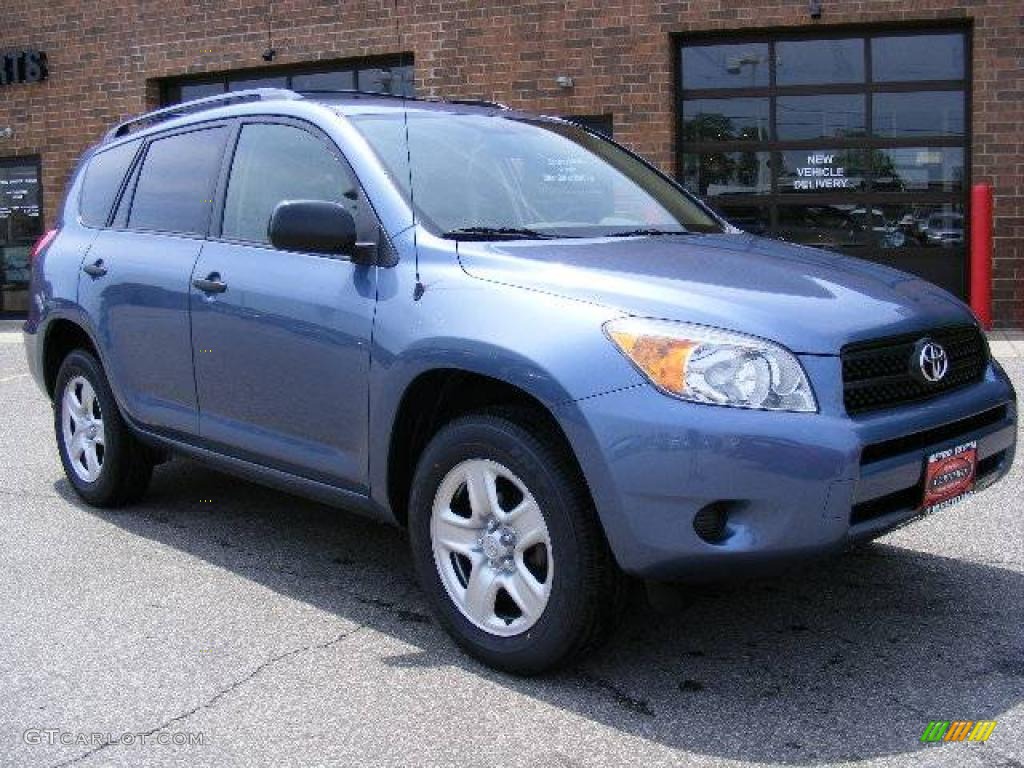 2007 RAV4 I4 - Pacific Blue Metallic / Ash Gray photo #1