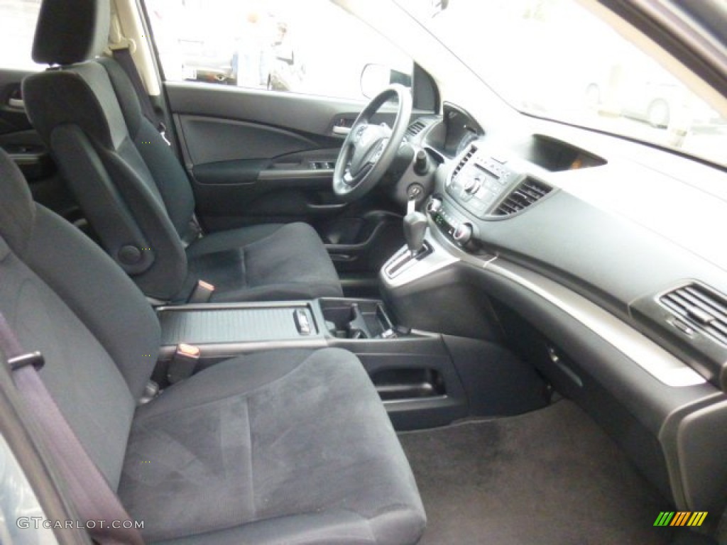 2012 CR-V LX 4WD - Opal Sage Metallic / Black photo #9