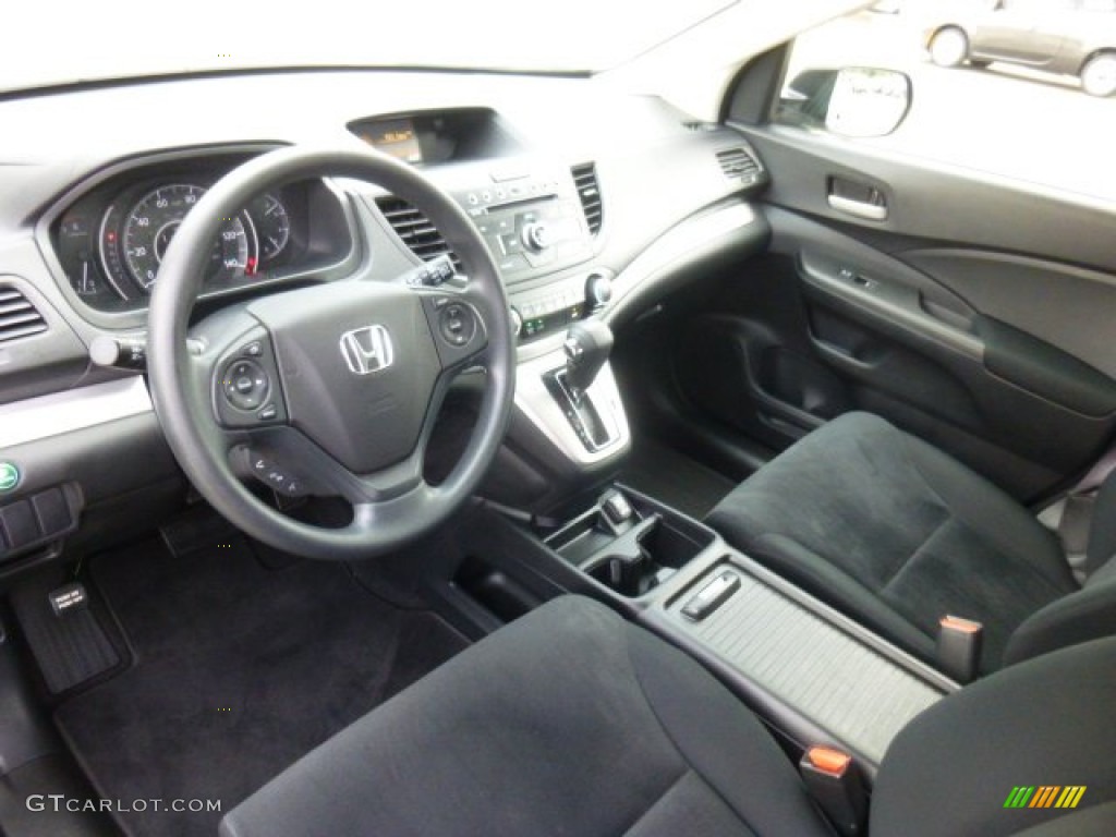 2012 CR-V LX 4WD - Opal Sage Metallic / Black photo #15