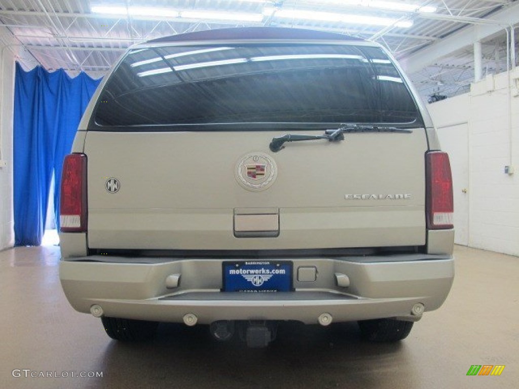 2002 Escalade AWD - Silver Sand / Shale photo #8