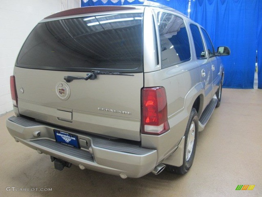 2002 Escalade AWD - Silver Sand / Shale photo #9
