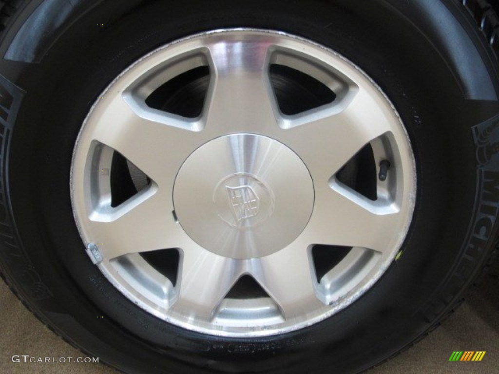 2002 Escalade AWD - Silver Sand / Shale photo #13
