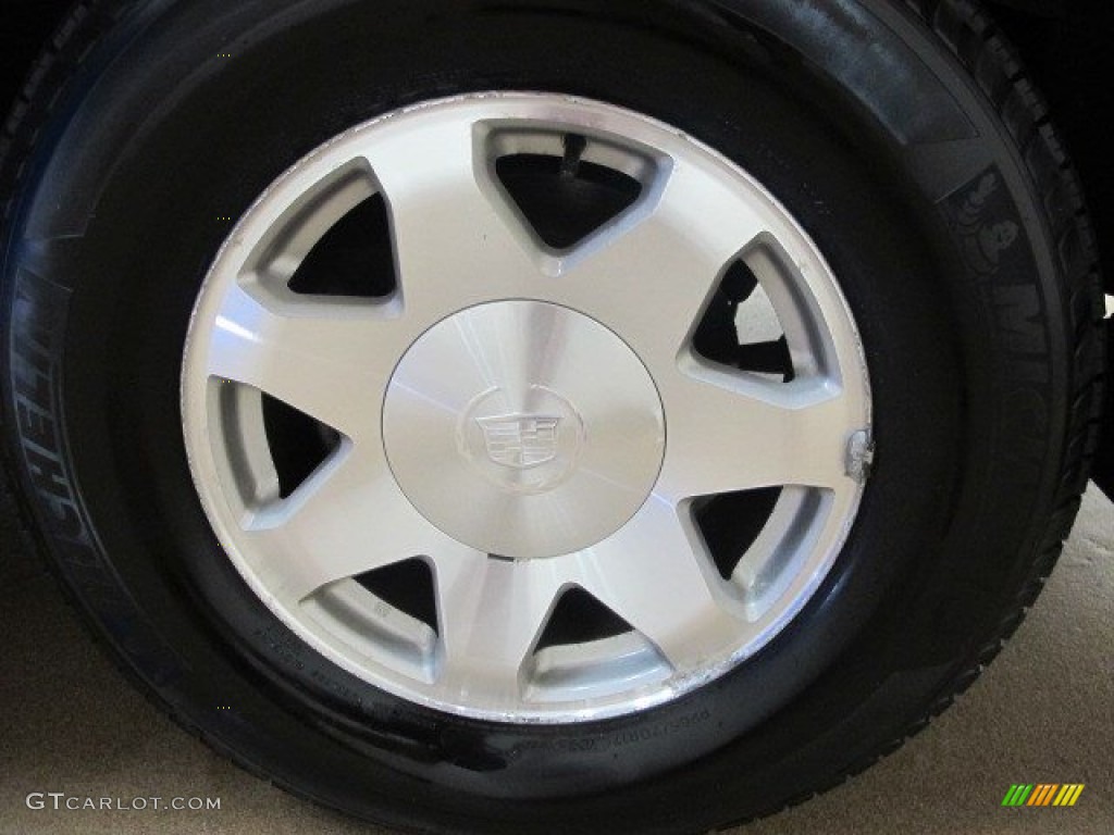 2002 Escalade AWD - Silver Sand / Shale photo #14