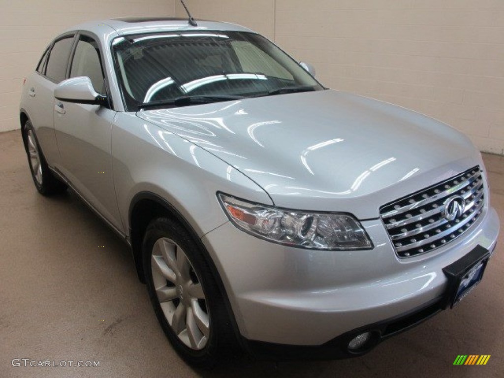 Brilliant Silver Metallic Infiniti FX