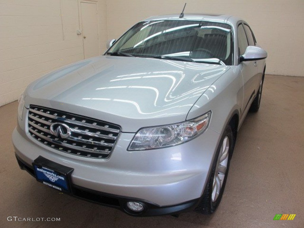 2003 FX 35 AWD - Brilliant Silver Metallic / Graphite Black photo #3