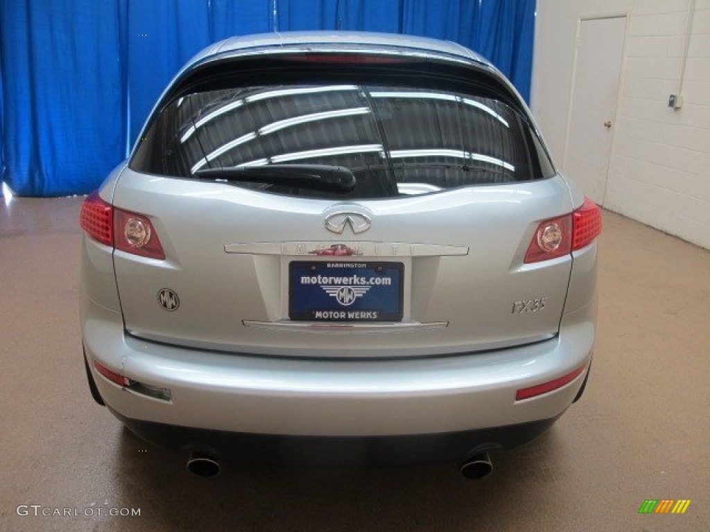 2003 FX 35 AWD - Brilliant Silver Metallic / Graphite Black photo #6