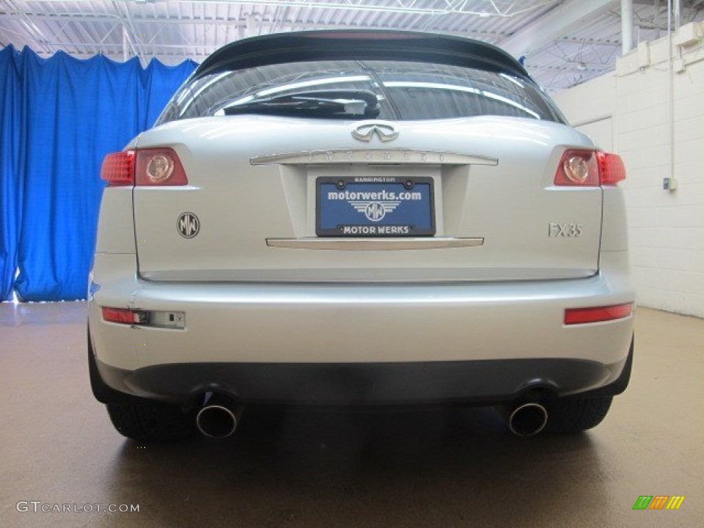 2003 FX 35 AWD - Brilliant Silver Metallic / Graphite Black photo #7