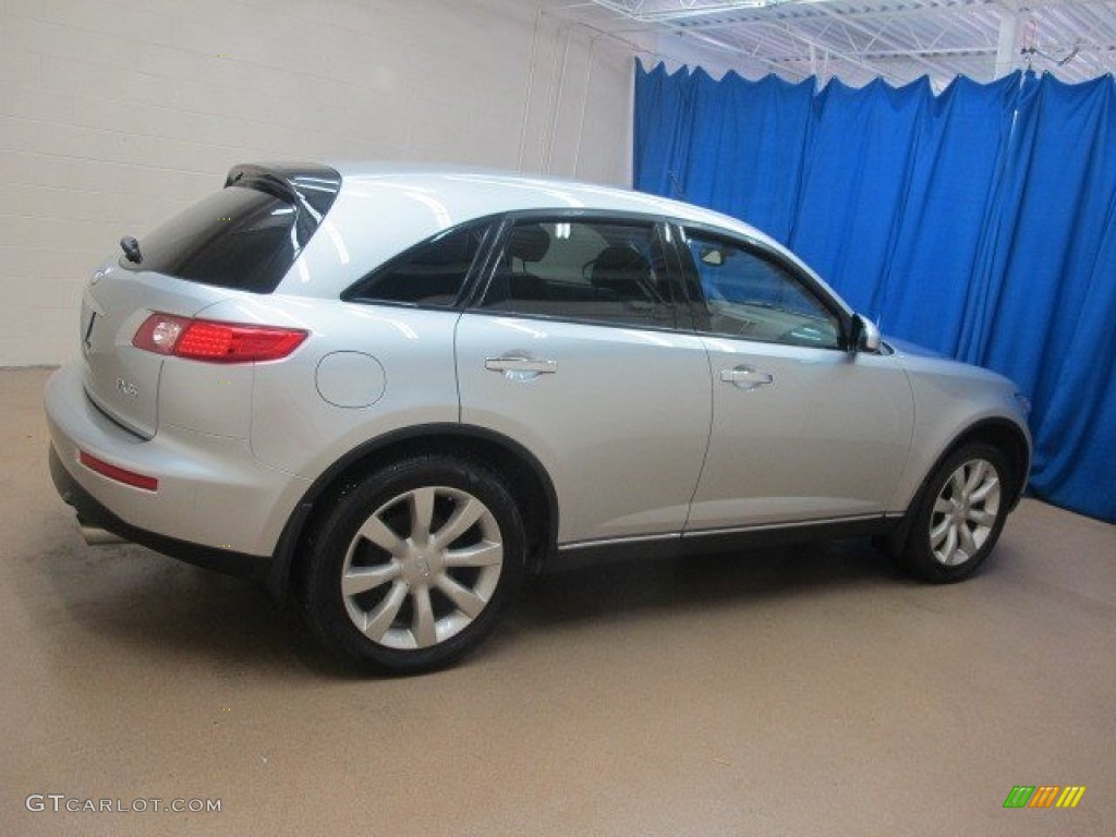 2003 FX 35 AWD - Brilliant Silver Metallic / Graphite Black photo #9