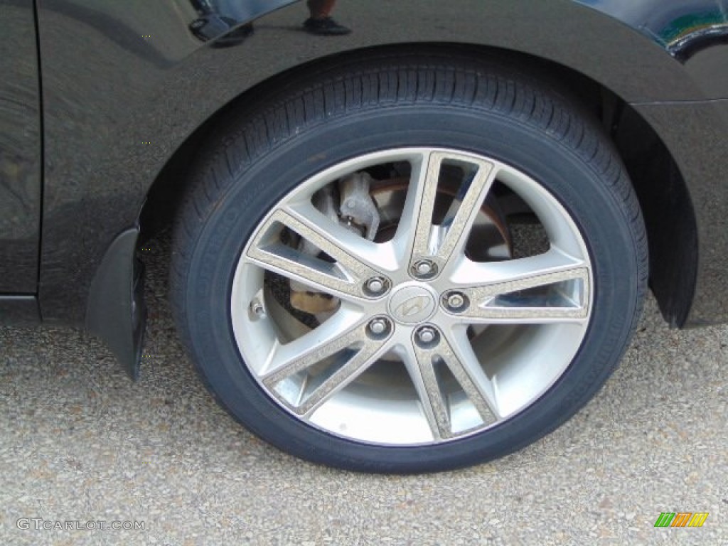 2012 Elantra SE Touring - Black Noir Pearl / Black photo #3