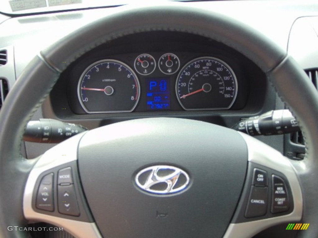2012 Elantra SE Touring - Black Noir Pearl / Black photo #15