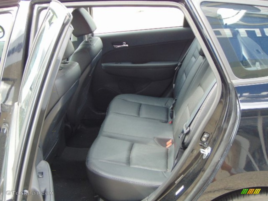 2012 Elantra SE Touring - Black Noir Pearl / Black photo #16