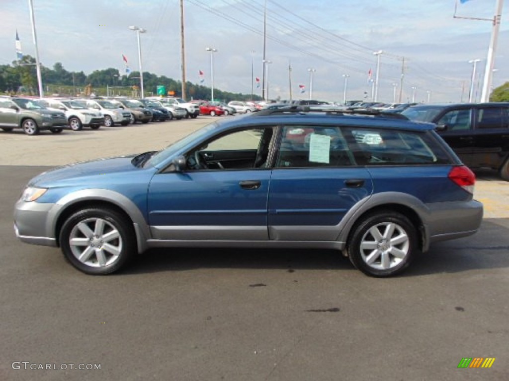 Newport Blue Pearl 2009 Subaru Outback 2.5i Special Edition Wagon Exterior Photo #96616883
